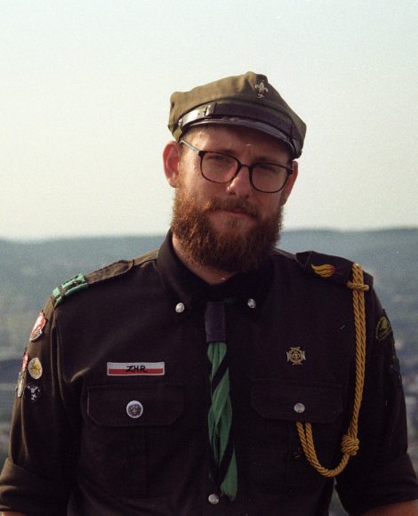 Jan Garnecki kierownik wydziału instruktorów
