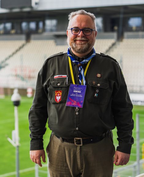 Michał Sternicki wicenaczelnik harcerzy